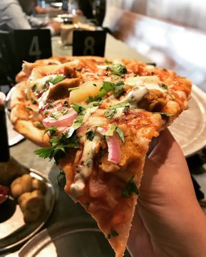 Thor’s BBQ Pizza at Purgatory Pizza in Los Angeles