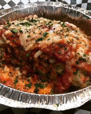 Lasagna!! at Purgatory Pizza in Los Angeles