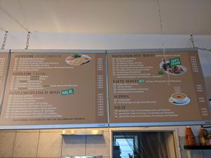 Menu 2 at Vildan Café in Berlin