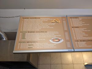 Menu 1 at Vildan Café in Berlin