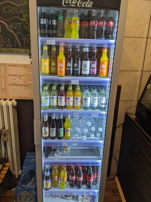 Drinks at Vildan Café in Berlin