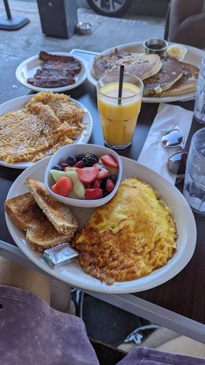 V Cali Omelette at Millie's Cafe in Los Angeles