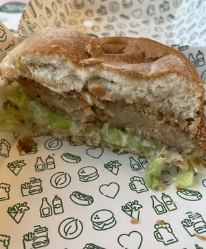 Chicken burger   at Neat Burger - Finsbury Park in North London