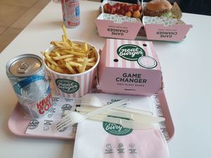 Combo  at Neat Burger - Finsbury Park in North London