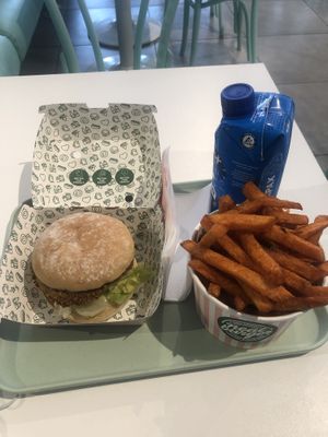   at Neat Burger - Finsbury Park in North London