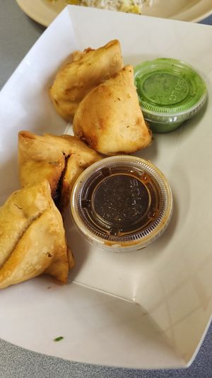 Samosa at Biryani Maxx in Cary