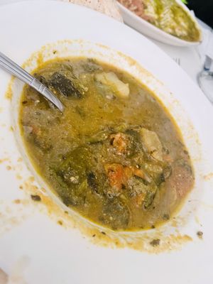 Vegan Chili Verde  at Lupe's in New York City
