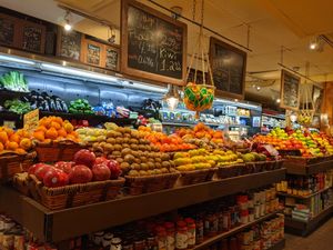 Fresh produce at Fruiterie du Plateau in Montreal