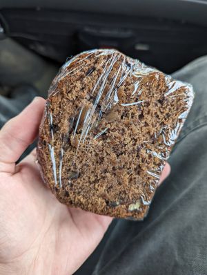 Cinnamon bread at Bear's Paw Bakery in Jasper