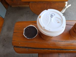 Oat & peanutbutter cup at Bear's Paw Bakery in Jasper