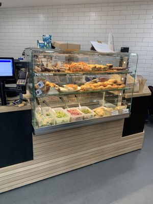 Baked items and salads  at The Refillery - Waverley  in Edinburgh