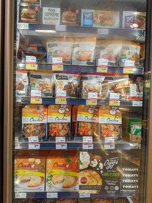 Frozen section at Rachelle Béry - Ste-Catherine Est in Montreal