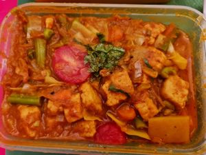 Vegetable bhuna at The Darjeeling in Bromley