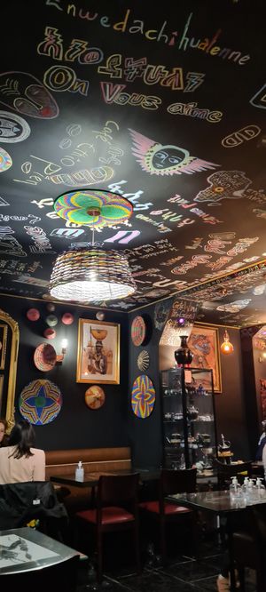 Decorations at Abyssinia in Paris