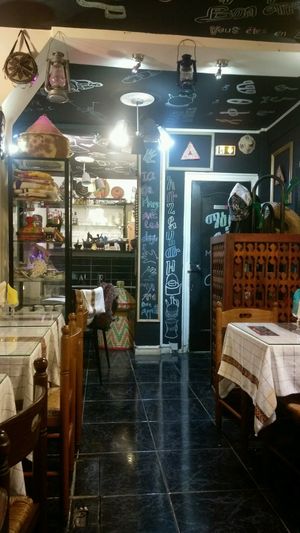 kitchen at Abyssinia in Paris