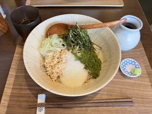 Nebaneba soba  at Sobaful in Tokyo