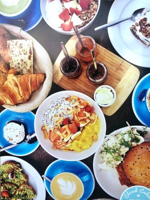 Breakfast, lunch, drinks and pastries! at Cloud Cakes -  Notre Dame de Lorette in Paris