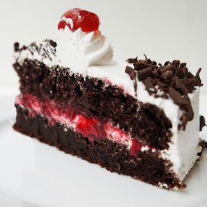 Slice of Black forest. at Cloud Cakes -  Notre Dame de Lorette in Paris