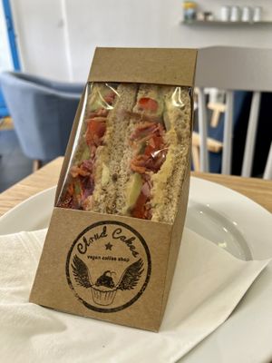 Sandwich 🥪   at Cloud Cakes -  Notre Dame de Lorette in Paris