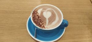 Hot chocolate at Cloud Cakes -  Notre Dame de Lorette in Paris