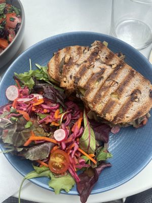 That’s a tasty toasty.  at Cloud Cakes -  Notre Dame de Lorette in Paris
