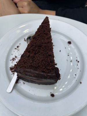 Chocolate cake  at Cloud Cakes -  Notre Dame de Lorette in Paris