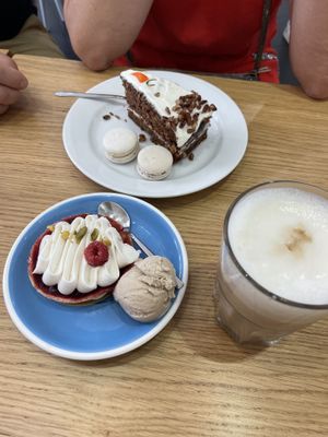 The passion fruit macaroons are the best!  at Cloud Cakes -  Notre Dame de Lorette in Paris
