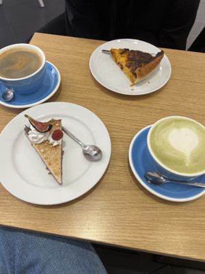 Tried the cheesecake and their quiche  at Cloud Cakes -  Notre Dame de Lorette in Paris