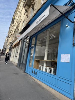   at Cloud Cakes -  Notre Dame de Lorette in Paris