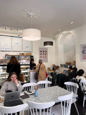 Interior at Cloud Cakes -  Notre Dame de Lorette in Paris