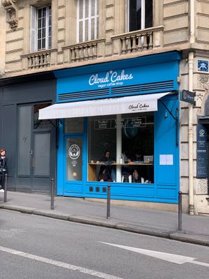 Exterior at Cloud Cakes -  Notre Dame de Lorette in Paris