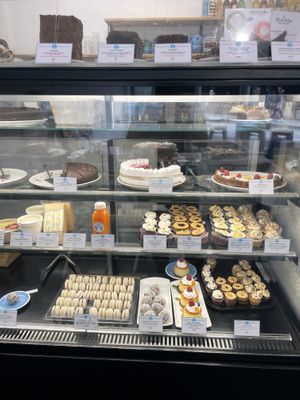 Pastries   at Cloud Cakes -  Notre Dame de Lorette in Paris