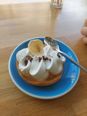 Banoffee tart at Cloud Cakes -  Notre Dame de Lorette in Paris