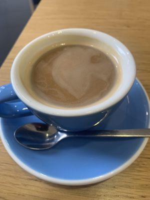 Café allongé   at Cloud Cakes -  Notre Dame de Lorette in Paris