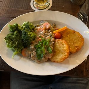 Veganes Hühnerfrikassee  at Rietkötter in Bochum