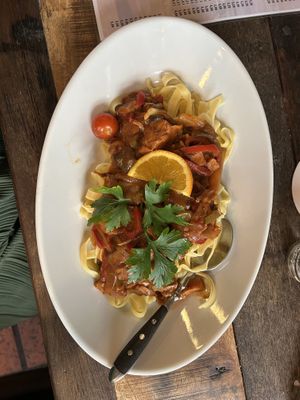 Vegan jackfruit gulash #Veganuary at Rietkötter in Bochum