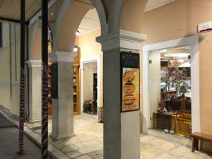The storefront at Mpochotis in Corfu