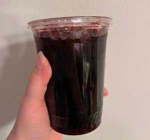 agua de jamaica  at Jimmy Carter's in San Diego