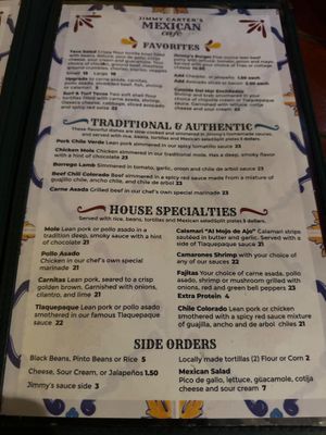  at Jimmy Carter's in San Diego