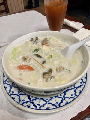 Veganized Tom Kha  at Sea Thai House in Valley Springs