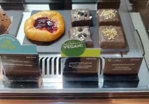Vegan + plant based sweets at AUH - Costa Coffee - T3 in Abu Dhabi