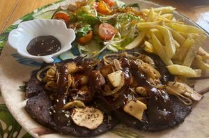 Churrasco vegano 🌱   at Charcuteria  in Barichara