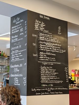 Daily menu #Veganuary at Le Johane in Beziers