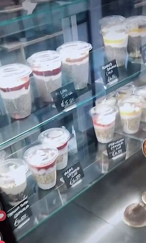 Vegan chocolate and protein cups  at Enso in Limassol