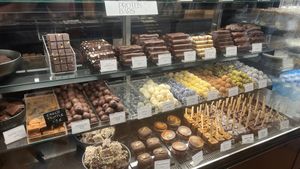 Sweet place with variety of breakfasts and desserts.  
Unfortunately they serve only with disposable dishes. 
Delicious and extraordinary meals! at Enso in Limassol