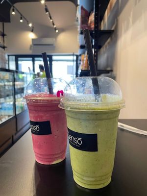Smoothies at Enso in Limassol