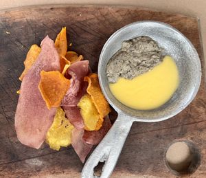 Free appetizer - by far the best part of the meall  at Ngadri in Boquete