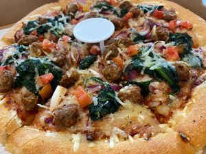 Spinach  at Pizza Hut in Ottignies-louvain-la-neuve