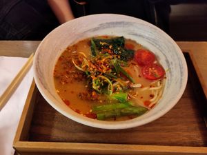 Spicy Ramen at Monki in Nuremberg