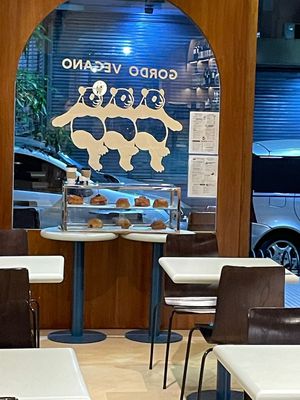 Inside at Gordo Vegano in Buenos Aires